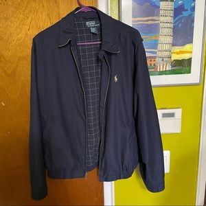 Men’s Medium Polo Ralph Lauren Jacket - Navy Blue